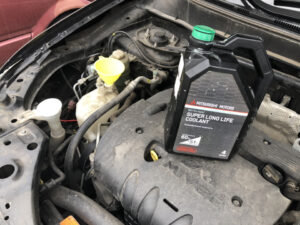 Мицубиси аутлендер антифриз